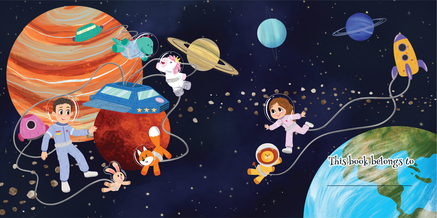 Nika Loves The Solar System, Hard Cover Children's Book
