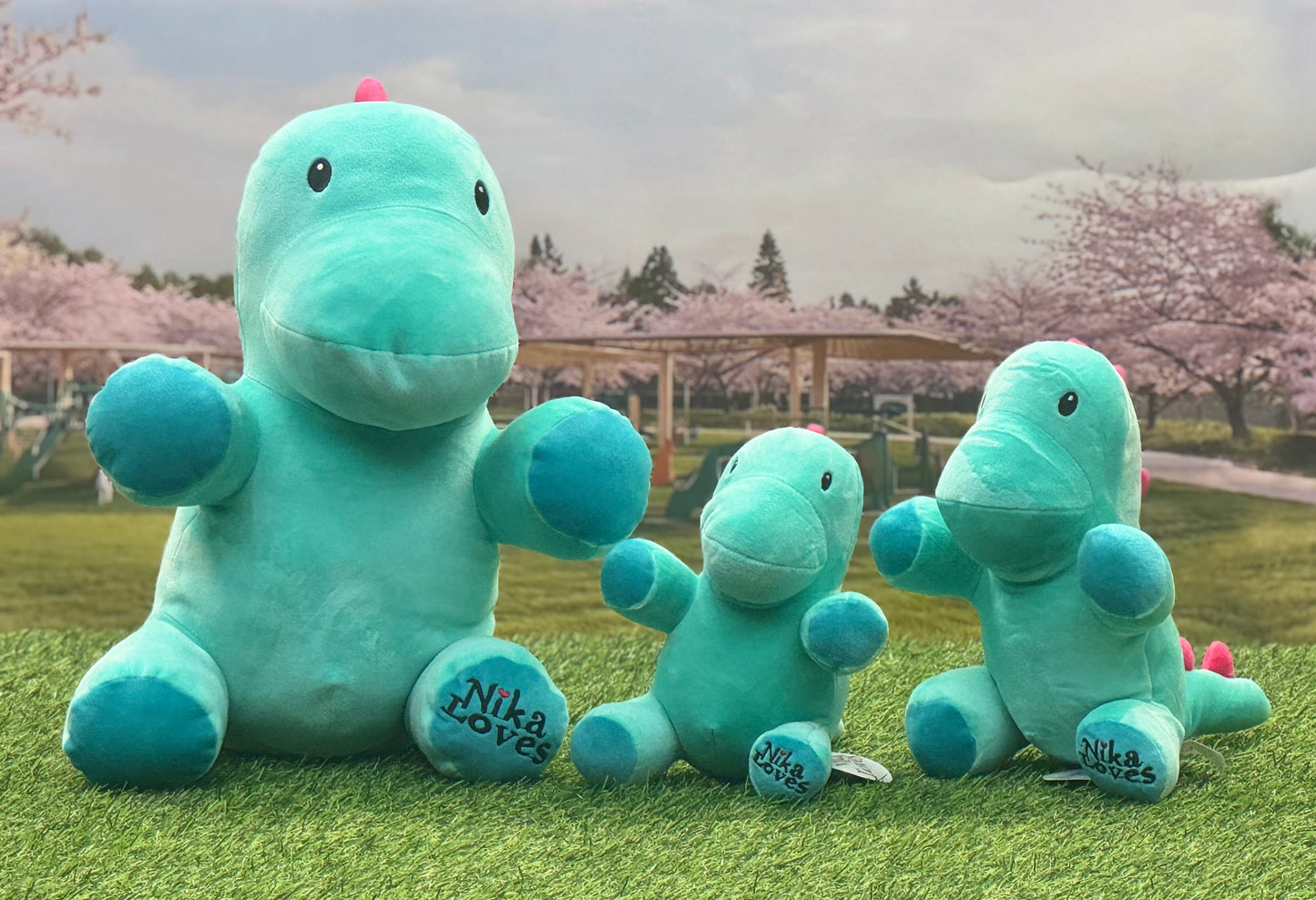 Small Genosaurus Dinosaur, Plush Stuffed Animal
