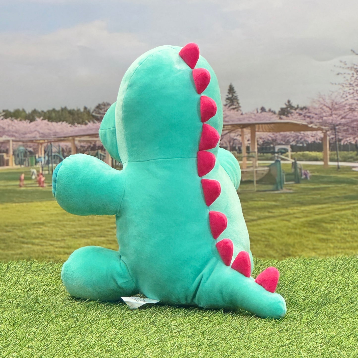 Large Genosaurus Dinosaur, Plush Stuffed Animal
