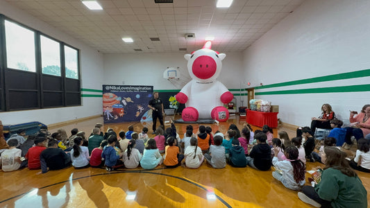 Hillcrest Elementary, E. Moline Illinois: Nika Loves Imagination Day