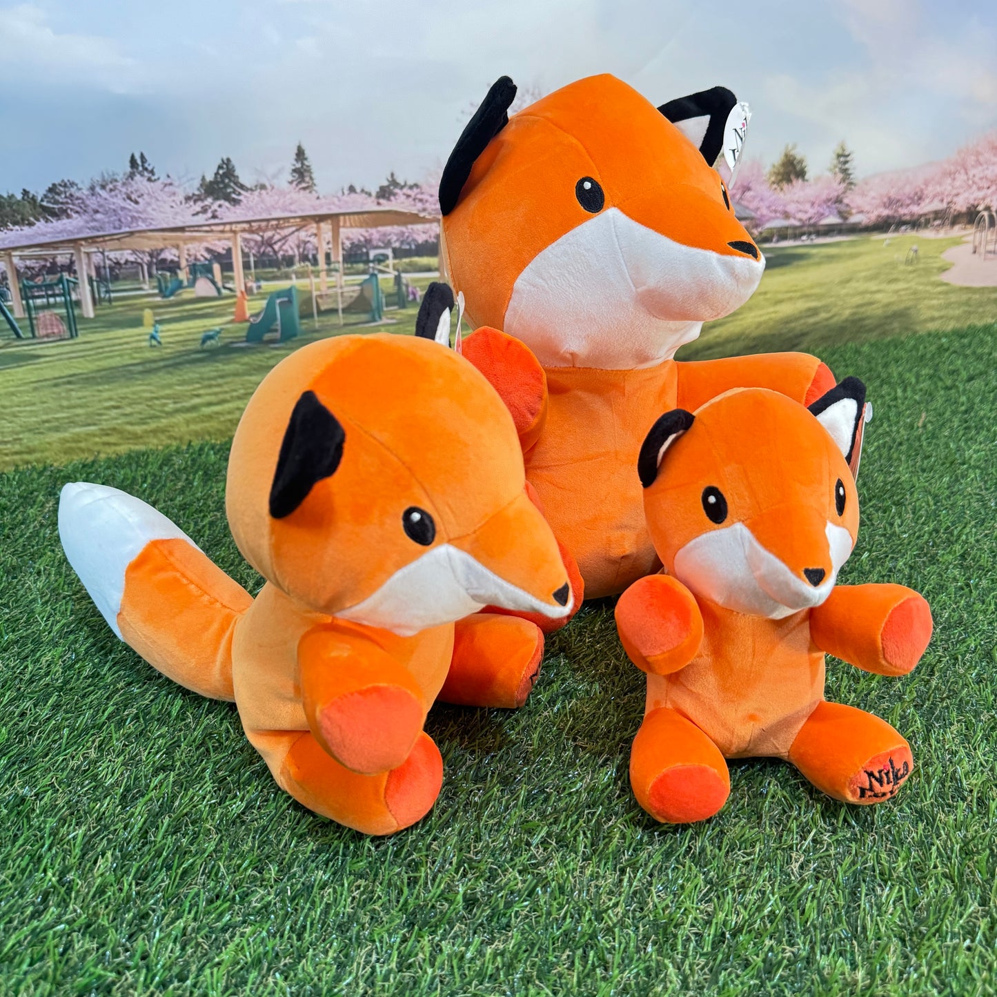 Small Alyssa Fox, Plush Stuffed Animal