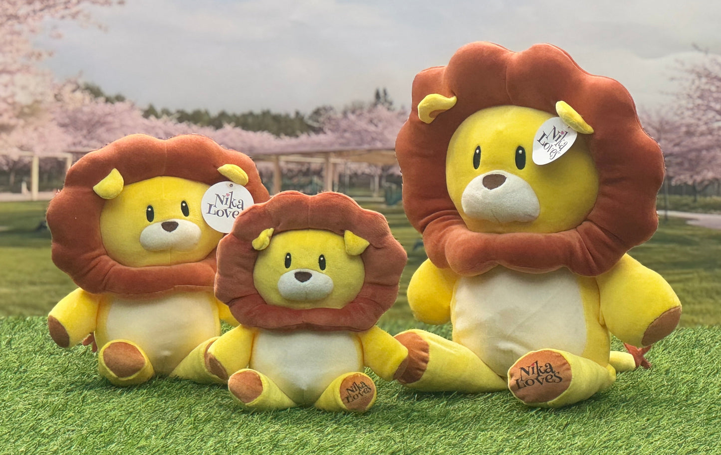 Small Leo the Lion, Plush Stuffed Animal