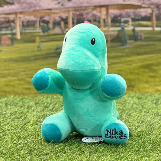 Medium Genosaurus Dinosaur, Plush Stuffed Animal