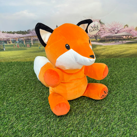 Large Alyssa Fox, Plush Stuffed Animal