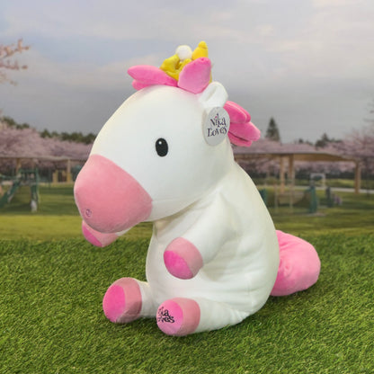 Large Princess Elena Unicorn, Plush Stuffed Animal