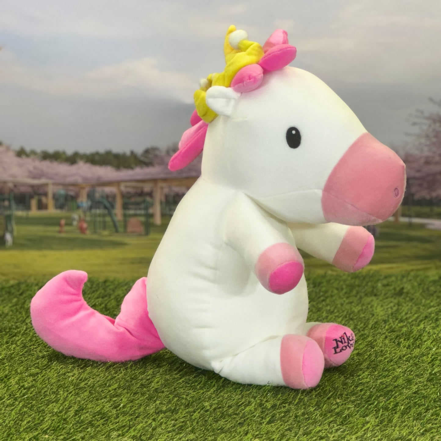 Large Princess Elena Unicorn, Plush Stuffed Animal