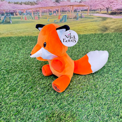 Medium Alyssa Fox, Plush Stuffed Animal