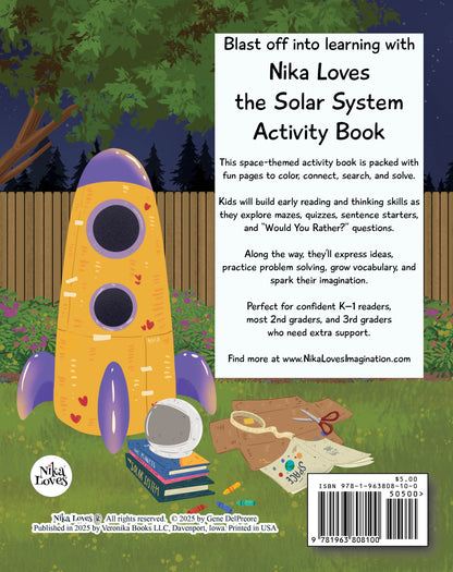 Nika Loves the Solar System Activity Book