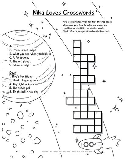Nika Loves the Solar System Activity Book