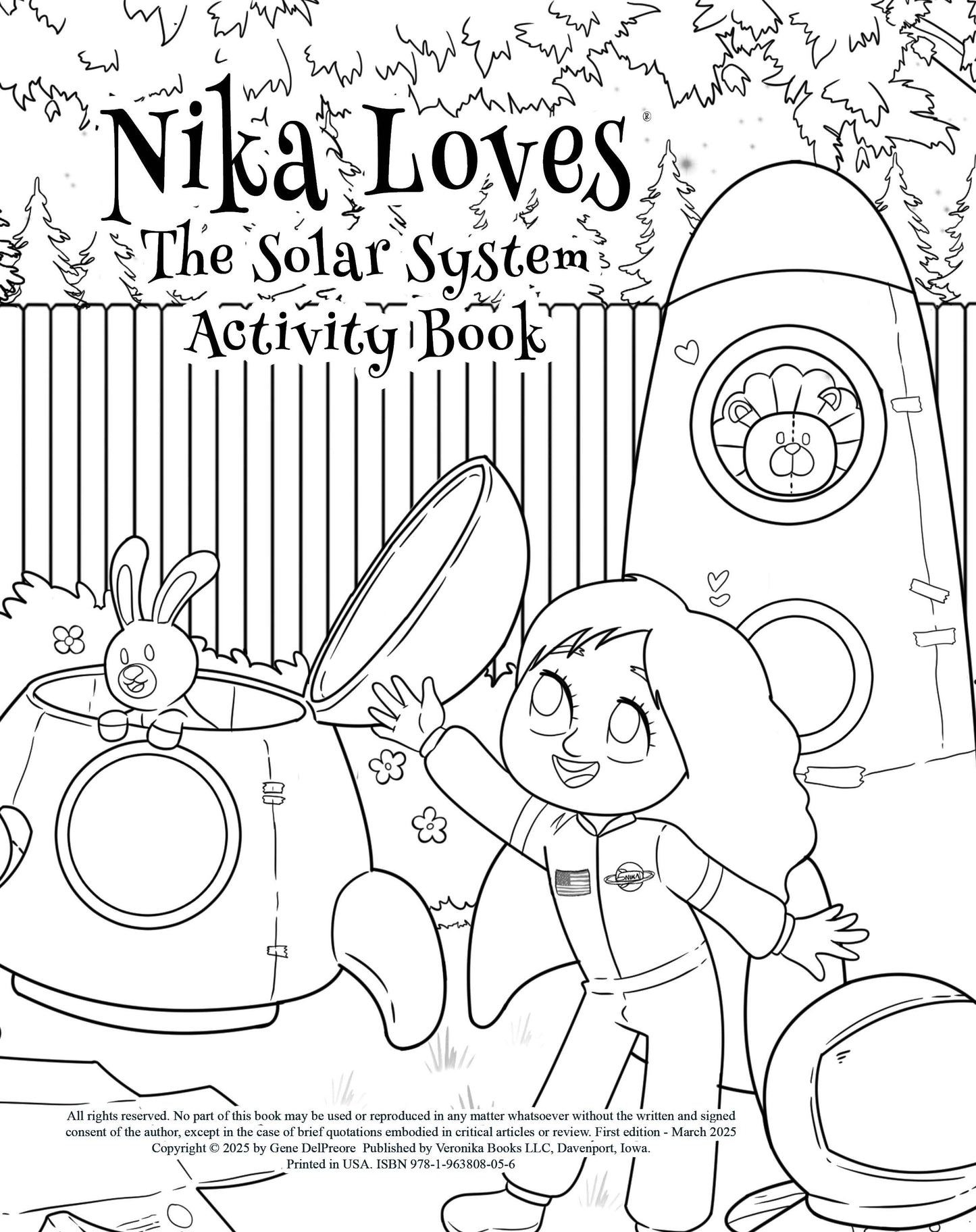 Nika Loves the Solar System Activity Book
