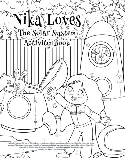 Nika Loves the Solar System Activity Book
