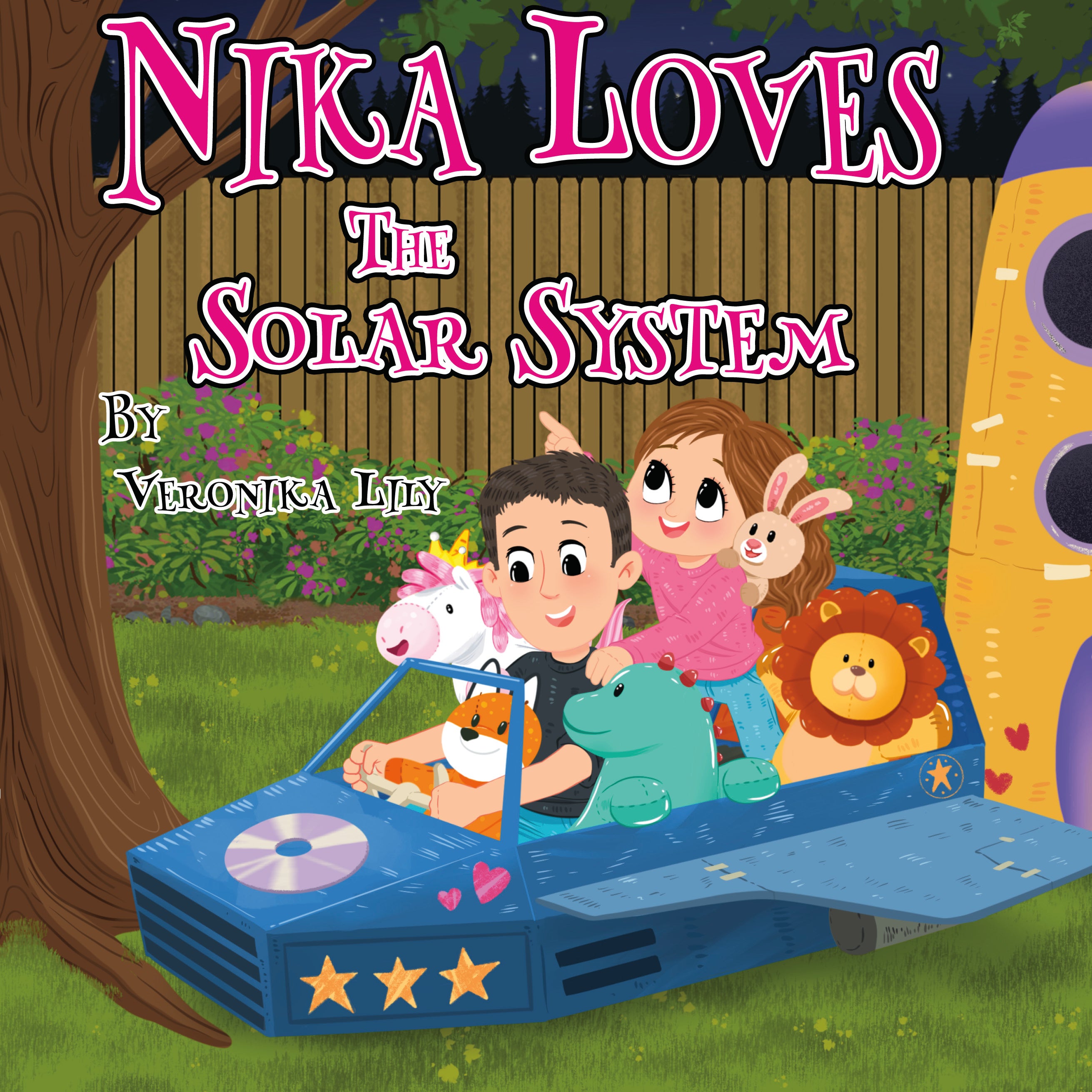 Nika Loves The Solar System - Children's Adventure Book